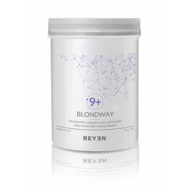 Blondway 9+ - Decolorante ultra potenziato fino a 9 toni