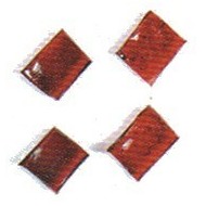 Unghiette in cheratina castane