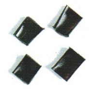 Unghiette in cheratina nere
