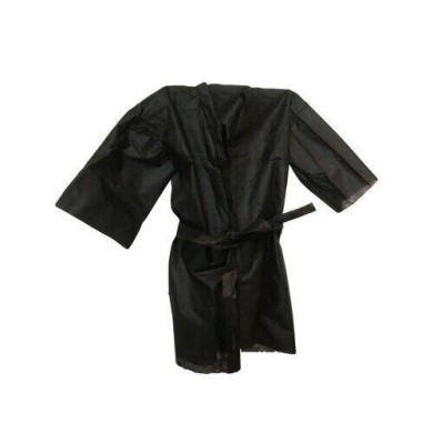 Einweg-Kimono aus Vliesstoff Blau 100Stk.