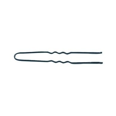 Forcine ondate nere 6,5cm conf. 500gr