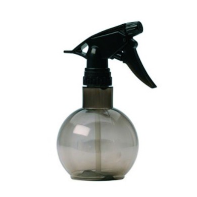 Spruzzino in plastica rotondo nero